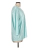 Chico's 100% Cotton Teal 3/4 Sleeve Top Size Lg (2) - photo 4