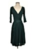 BCBGMAXAZRIA Solid Green Cocktail Dress Size XS - photo 1