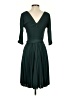 BCBGMAXAZRIA Solid Green Cocktail Dress Size XS - photo 2