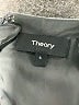 Theory 100% Polyester Solid Gray Casual Dress Size 6 - photo 7
