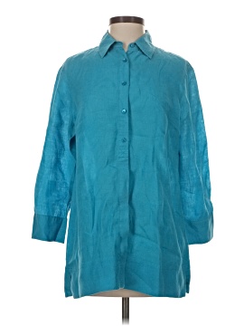 Weekend Max Mara 3/4 Sleeve Button Down Shirt