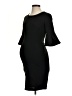 Pink Blush Solid Black Cocktail Dress Size S - photo 1