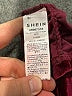 Shein Burgundy Cocktail Dress Size M - photo 8