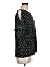 DKNY Polka Dots Black 3/4 Sleeve Blouse Size M - photo 4