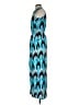 MICHAEL Michael Kors 100% Polyester Print Blue Cocktail Dress Size XS - photo 5