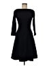 H&M Solid Black Cocktail Dress Size 6 - photo 1