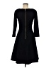 H&M Solid Black Cocktail Dress Size 6 - photo 2