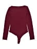REORIA Burgundy Bodysuit Size M - photo 1