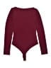 REORIA Burgundy Bodysuit Size M - photo 2
