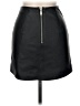 Unique Black Faux Leather Skirt Size 6 - photo 2
