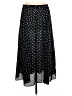Max Studio 100% Polyester Stars Black Casual Skirt Size M - photo 2