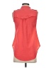 Assorted Brands 100% Polyester Orange Sleeveless Blouse Size S - photo 2