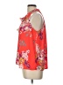 Collective Concepts 100% Polyester Orange Sleeveless Blouse Size L - photo 5