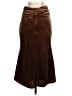 Miss Circle Solid Brown Casual Skirt Size M - photo 2