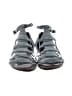 Elizabeth and James Graphic Gray Blue Sandals Size 9 - photo 2