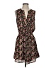 Gap 100% Polyester Floral Black Casual Dress Size XS - photo 1