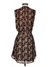 Gap 100% Polyester Floral Black Casual Dress Size XS - photo 2