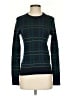 Equipment Plaid Teal Pullover Sweater Size XS - photo 1
