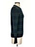 Equipment Plaid Teal Pullover Sweater Size XS - photo 4