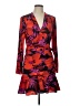 Veronica Beard Print Red Cocktail Dress Size 10 - photo 1