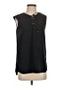 Tibi Black Sleeveless T-Shirt Size 4 - photo 1
