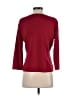 DressBarn Burgundy Red Pullover Sweater Size L - photo 2