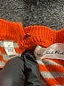 Charlie & Robin Stripes Orange Pullover Sweater Size M - photo 7