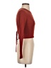 Top Chic Red Long Sleeve Turtleneck Size S - photo 4