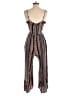 AaKaa Paisley Brown Blue Jumpsuit Size S - photo 2