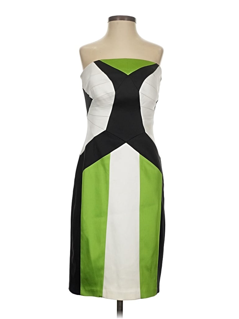 Pre-owned Jax Cocktail Dress In Green