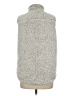 Thread & Supply 100% Polyester Gray Faux Fur Vest Size M - photo 2