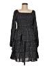 BTFBM 100% Polyester Stars Black Casual Dress Size M - photo 1