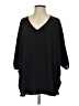 Adrienne 100% Polyester Black Poncho Size XS - photo 1