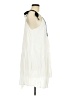 Freeway 100% Rayon Ivory Casual Dress Size M - photo 4