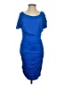 Bebe Blue Cocktail Dress Size XS - photo 1