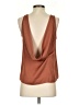 Current Air 100% Polyester Brown Sleeveless Blouse Size XS - photo 2