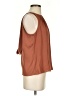 Current Air 100% Polyester Brown Sleeveless Blouse Size XS - photo 4