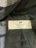 H&M 100% Polyester Solid Black Blazer Size 10 - photo 3