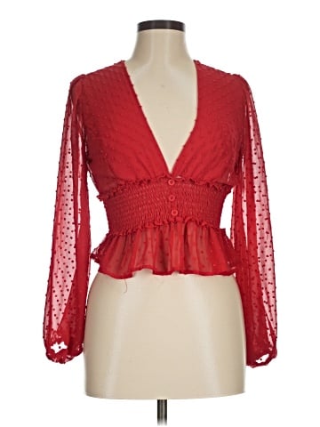 Fashion Nova Long Sleeve Blouse (view 1)