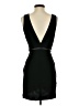 BCBGeneration Solid Black Cocktail Dress Size 2 - photo 2