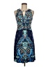 Donna Morgan Paisley Blue Cocktail Dress Size 6 - photo 1