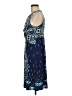 Donna Morgan Paisley Blue Cocktail Dress Size 6 - photo 5