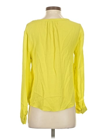 T. Babaton Long Sleeve Silk Top (view 2)