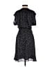 Equipment 100% Polyester Polka Dots Black Casual Dress Size 2 - photo 2