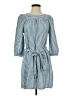Universal Thread Stripes Blue Casual Dress Size S - photo 1