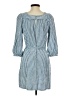Universal Thread Stripes Blue Casual Dress Size S - photo 2