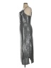 Bebe Metallic Silver Cocktail Dress Size XL - photo 5
