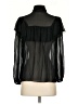 J.Crew Collection 100% Polyester Black 3/4 Sleeve Blouse Size S - photo 2