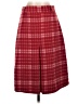 Kling Plaid Red Formal Skirt Size 2 - photo 1