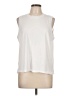 Fabletics Ivory Sleeveless T-Shirt Size L - photo 1